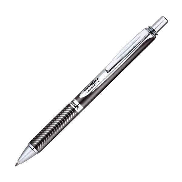 EnerGel Alloy Retractable Premium Liquid Gel Pen, (0.7mm) Metal Tip, Medium