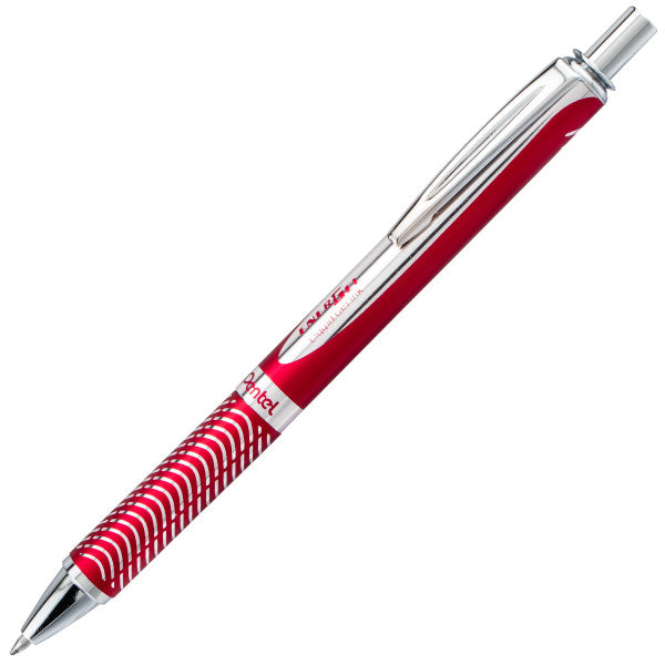 EnerGel Alloy Retractable Premium Liquid Gel Pen, (0.7mm) Metal Tip, Medium