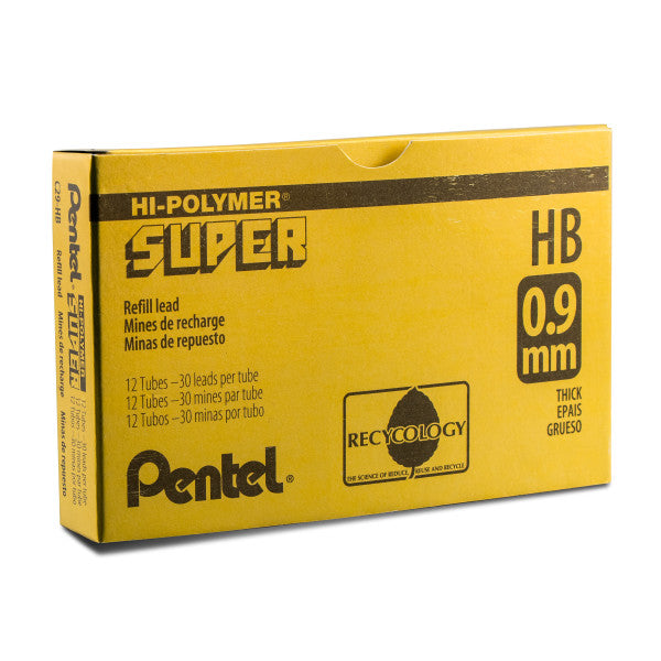 Pentel Super Hi-Polymer Leads Refills for Mechanical Pencils